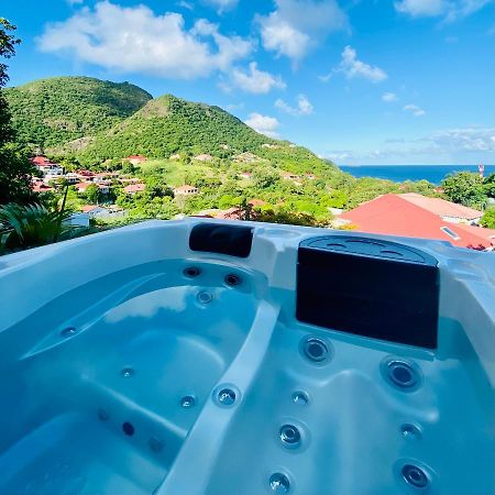 Ti Karet - Charmant Logement Avec Jacuzzi Et Vue Mer Terre-De-Haut Kültér fotó